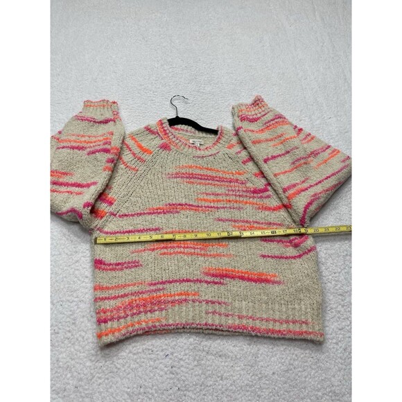 Anthropologie Pilcro Sweater Balloon Sleeve Crew Neck Comfy Boho Size XS NWT - Picture 8 of 12